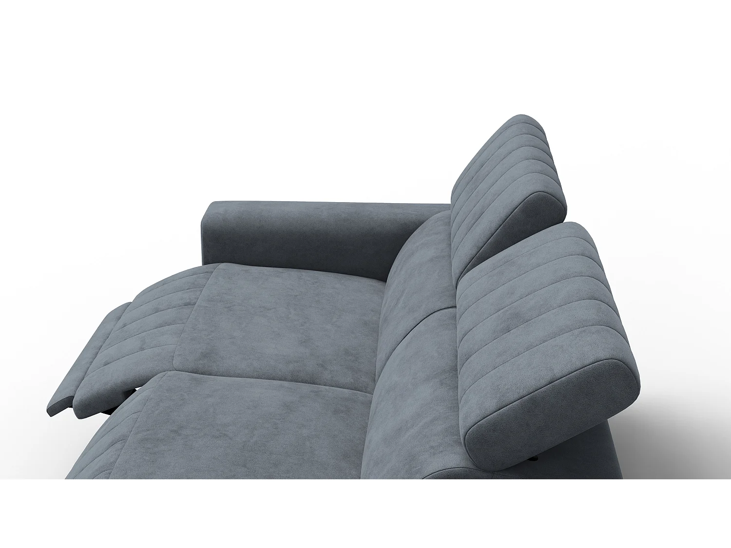 Relaxsofa 3-Sitzer NORDEL, dunkelgrau