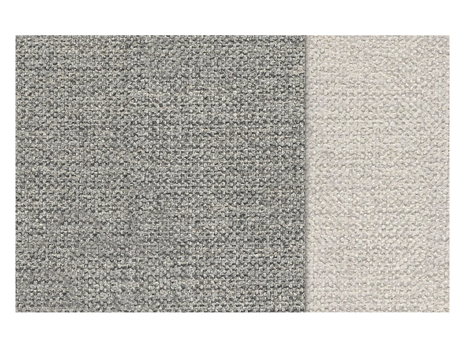 Canapé 3 places OTTO, tissu gris