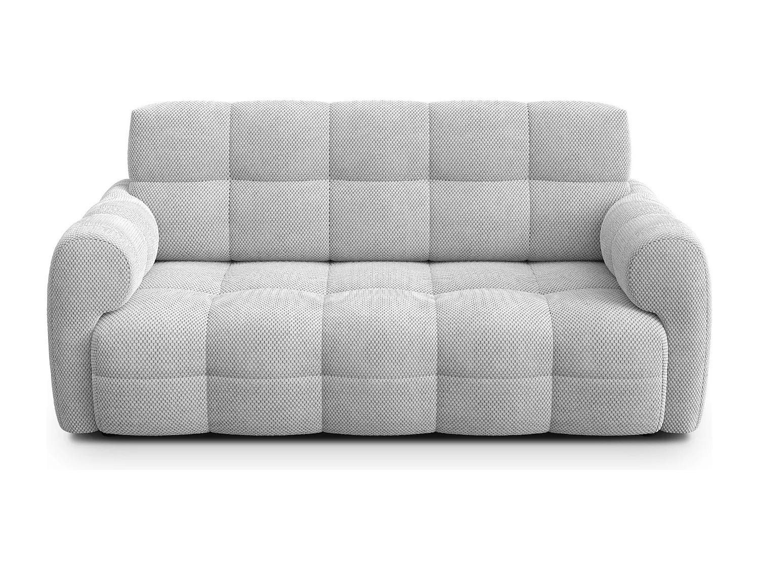 CANAPÉ MELLOW 2,5 places, tissu gris clair