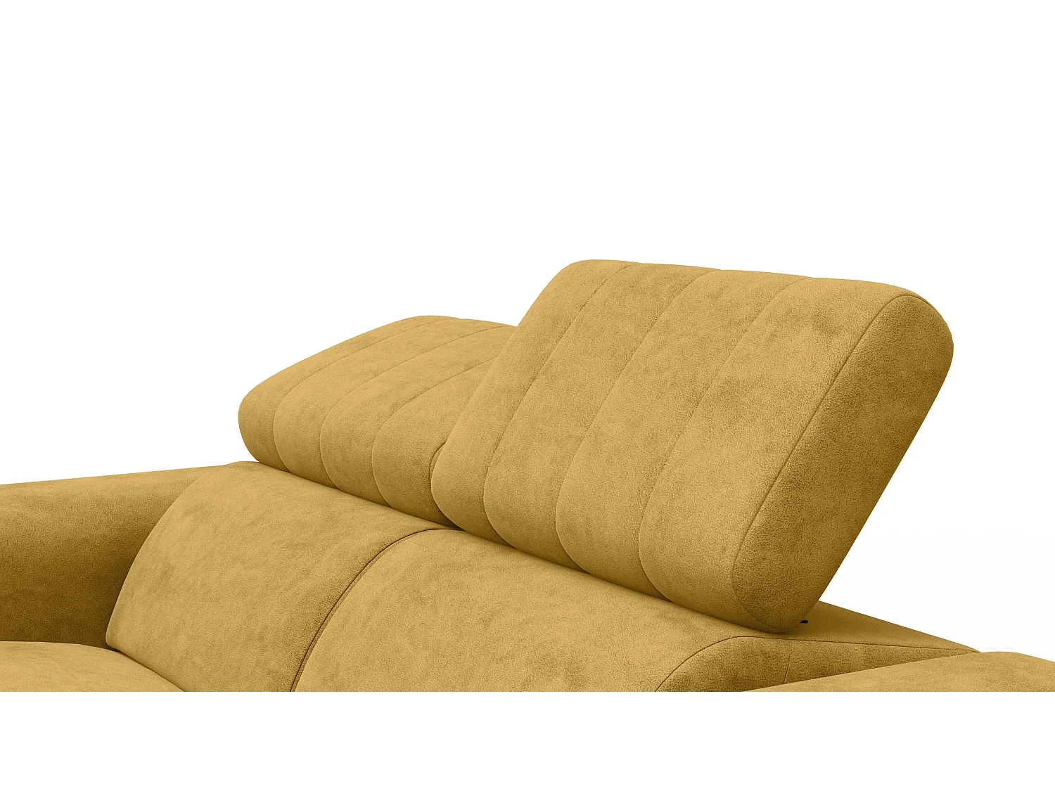 Relaxsofa 2-Sitzer NORDEL, senfgelb