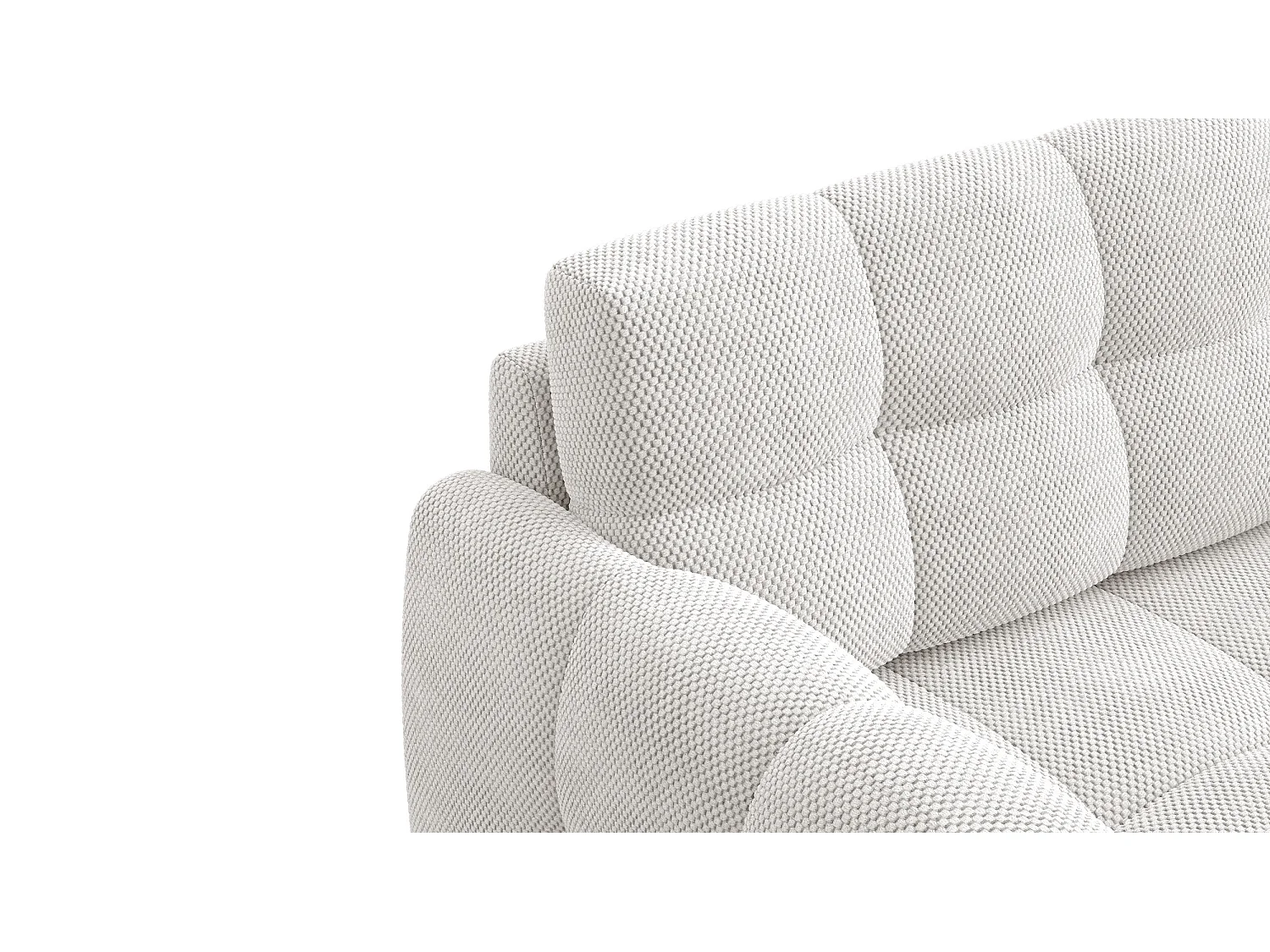 CANAPÉ MELLOW 2 places, tissu crème