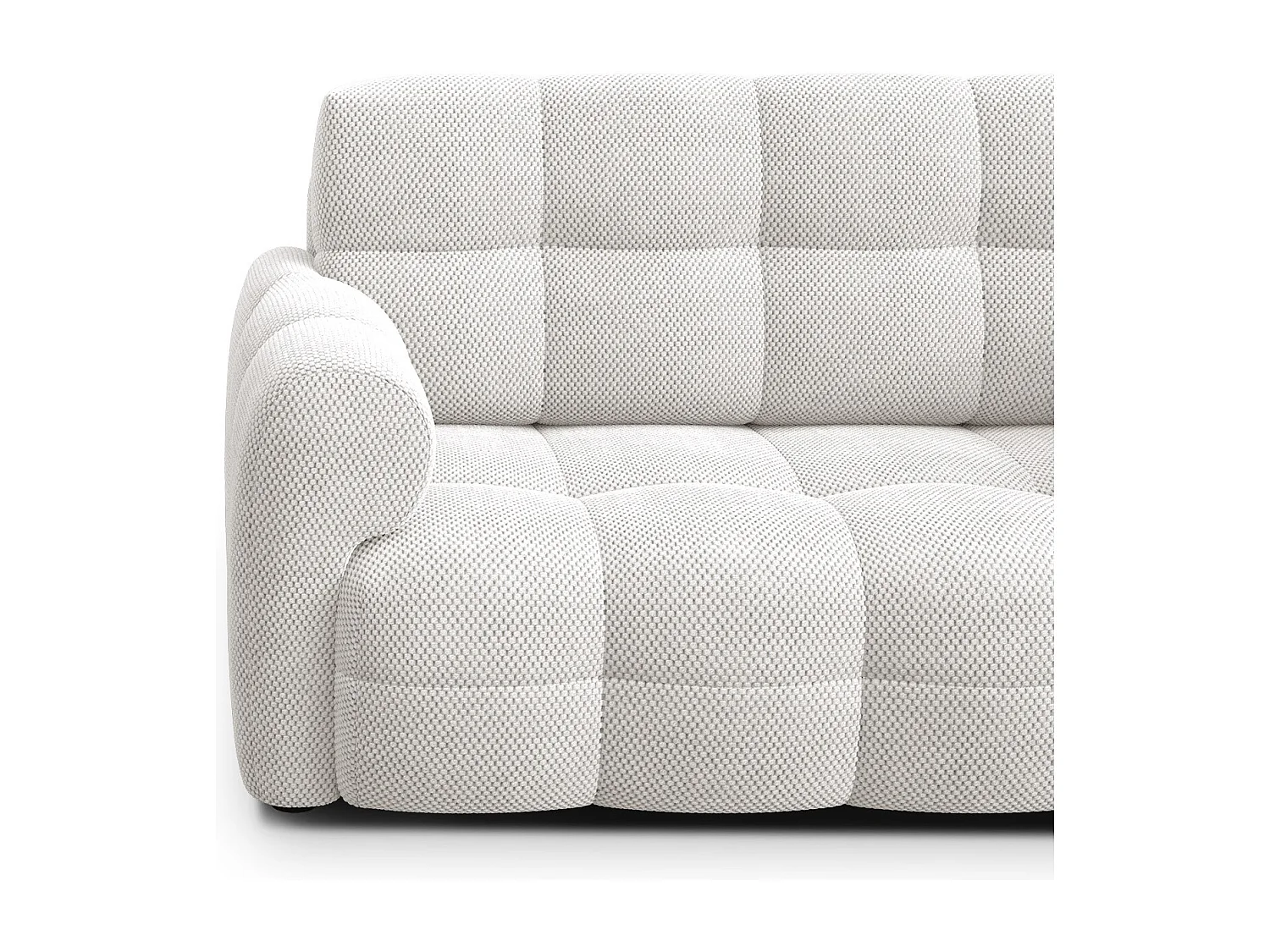 CANAPÉ MELLOW 2 places, tissu crème