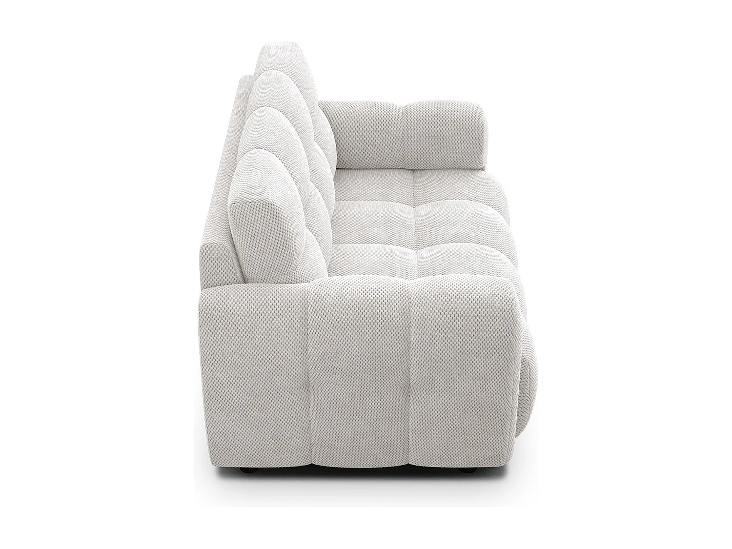 CANAPÉ MELLOW 2 places, tissu crème