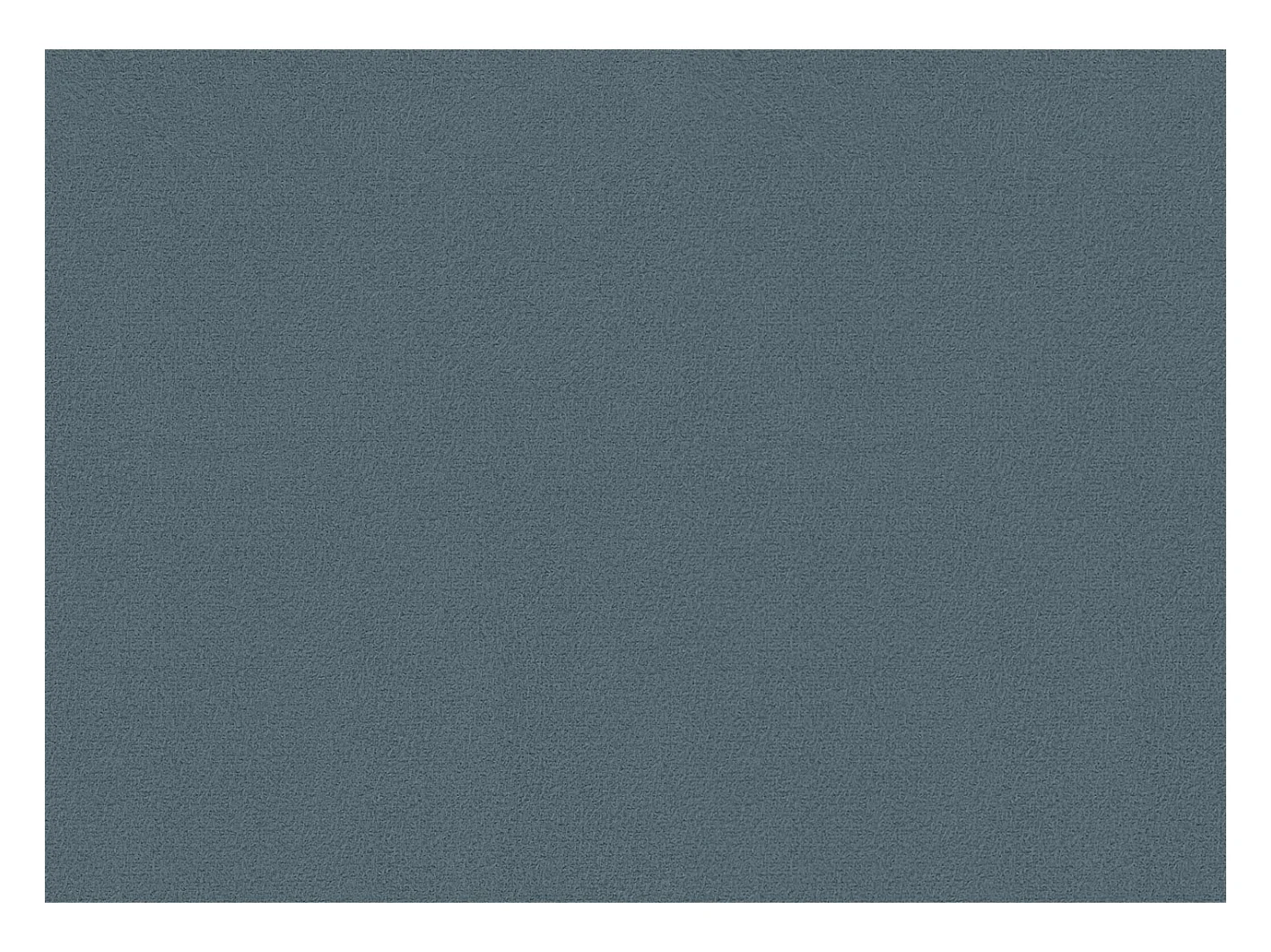 Canapé 2 places NORDEL, tissu bleu gris
