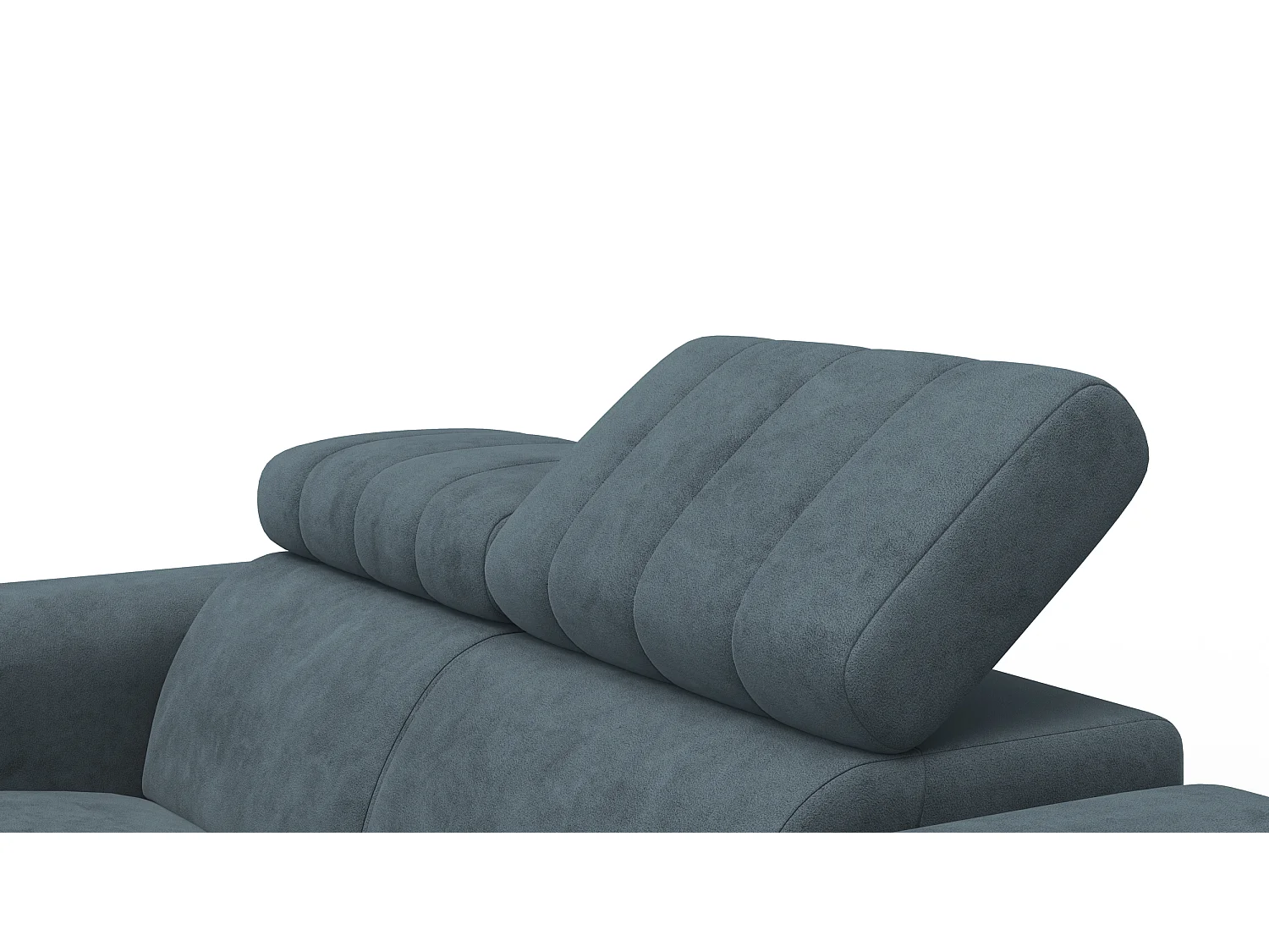Sofa 2-Sitzer NORDEL, blaugrau