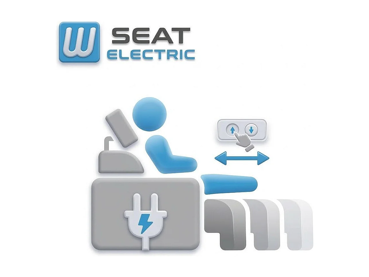 Ecksofa 4-Sitzer links NERO, dunkelblau