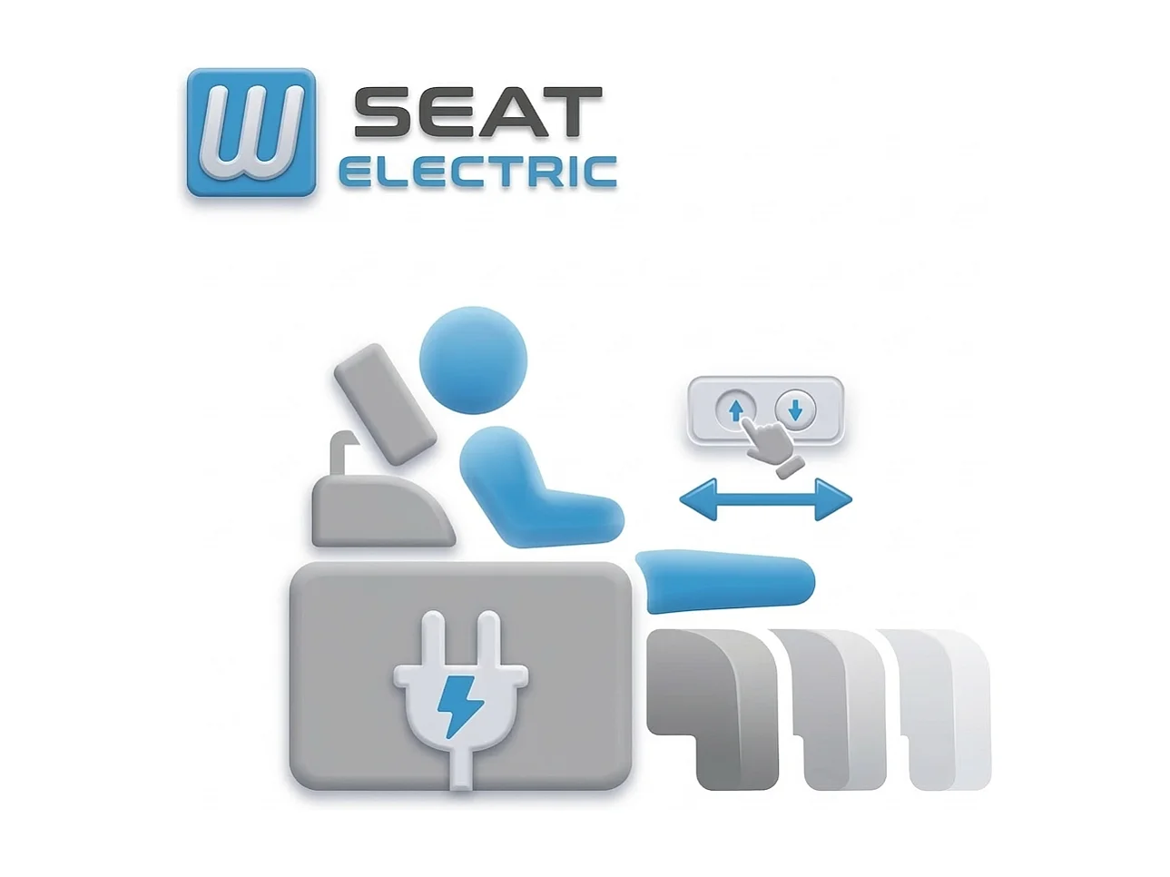 Ecksofa 4-Sitzer links NERO, dunkelblau