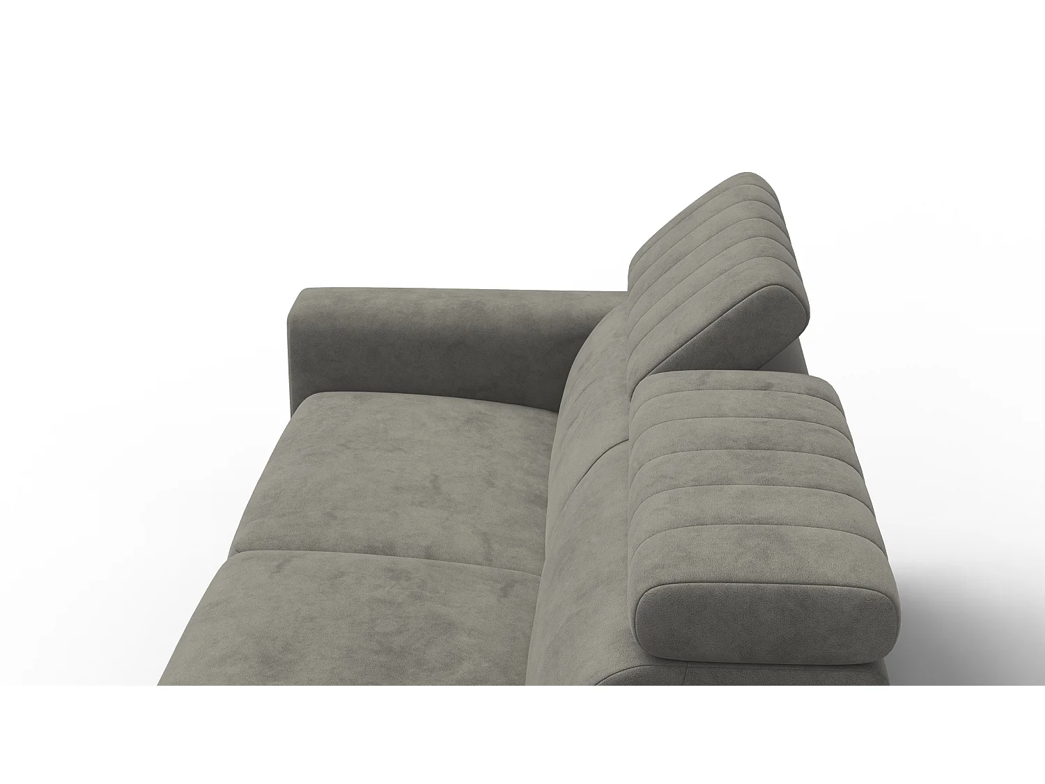Sofa 3-Sitzer NORDEL, taupe