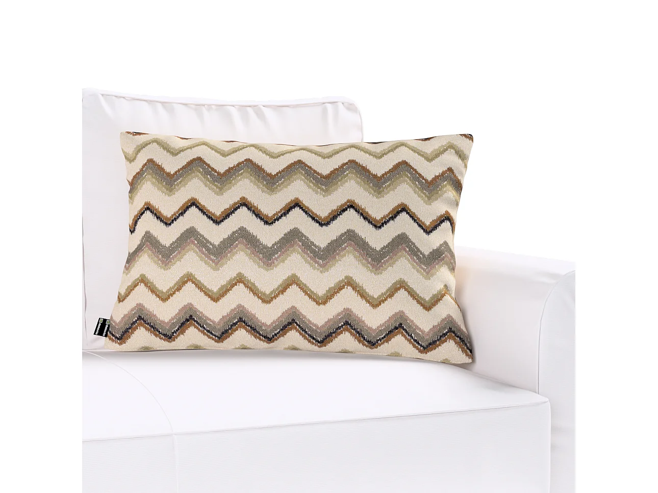 KISSENHÜLLE Cosy Home beige- olive, 47x28 cm