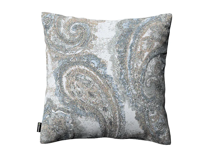 KISSENHÜLLE Cosy Home blau- grün, 43x43 cm