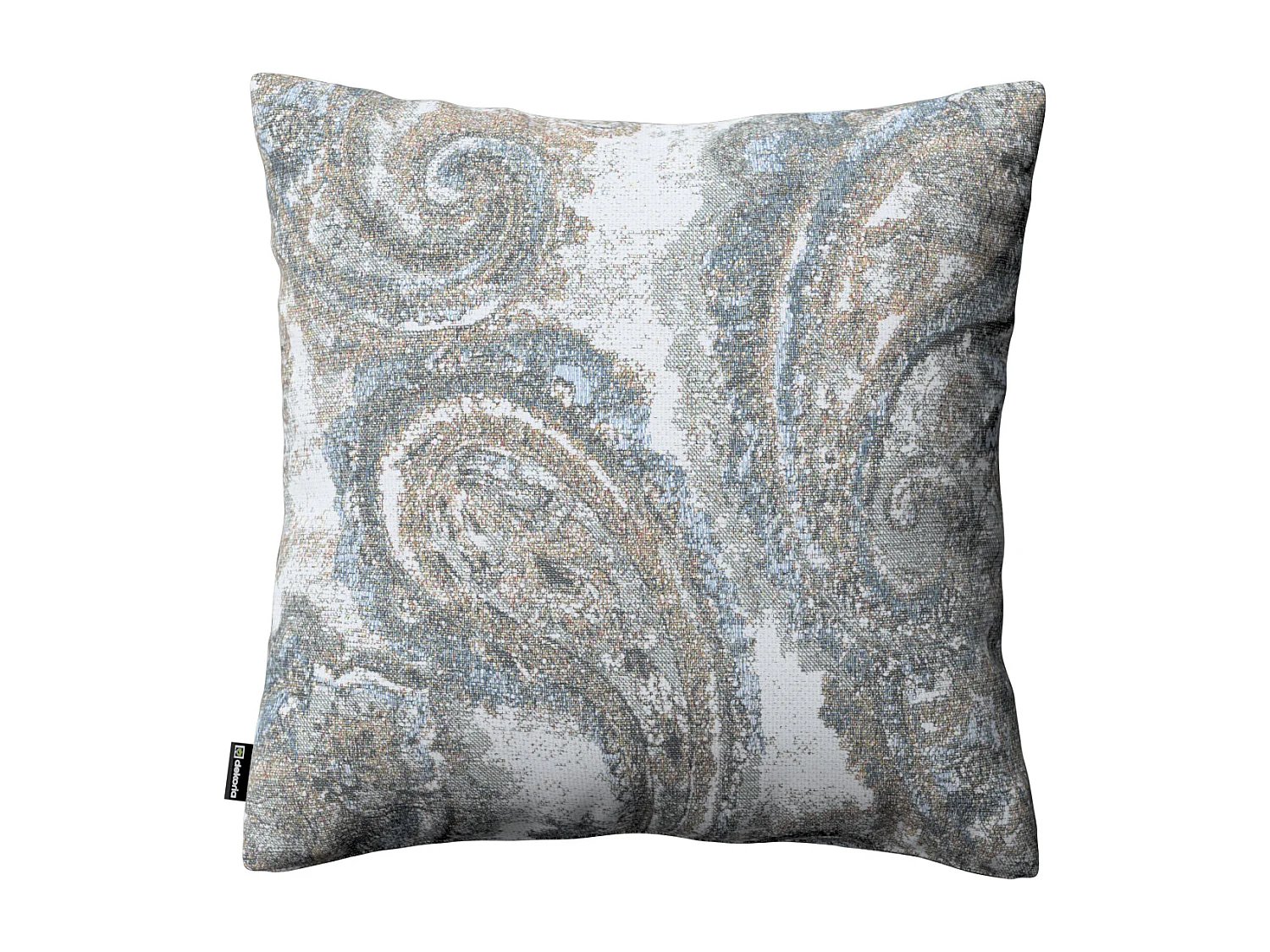 KISSENHÜLLE Cosy Home blau- grün, 43x43 cm