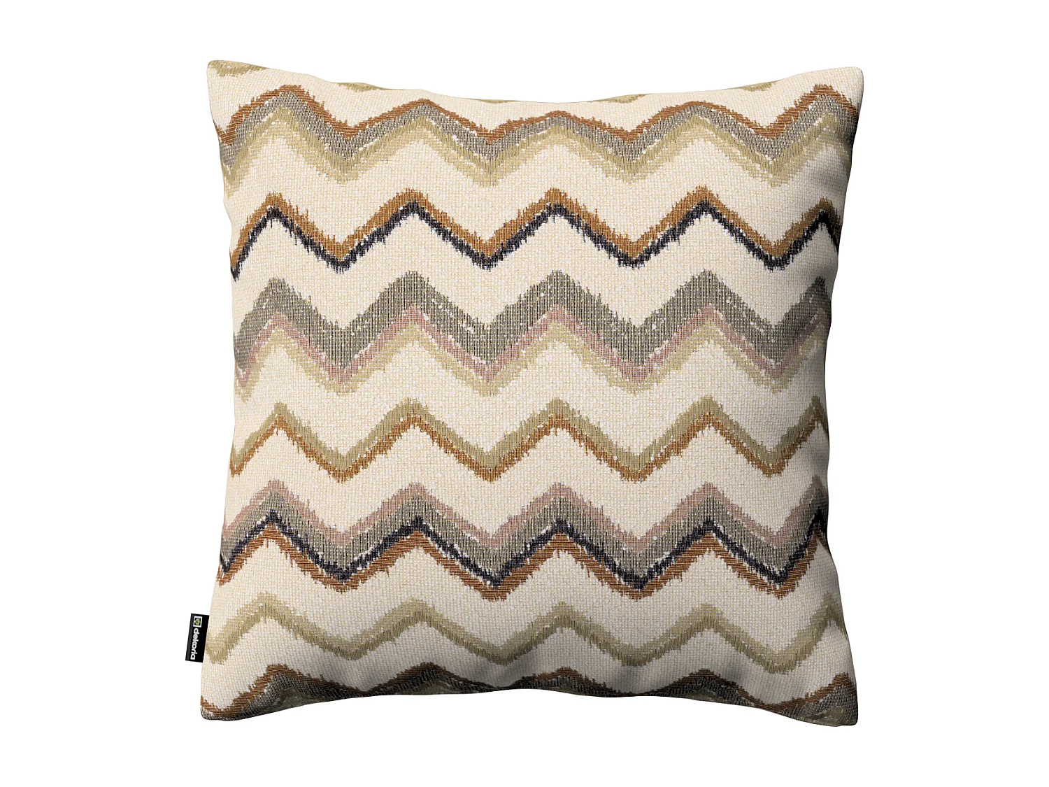 KISSENHÜLLE Cosy Home beige- olive, 43x43 cm