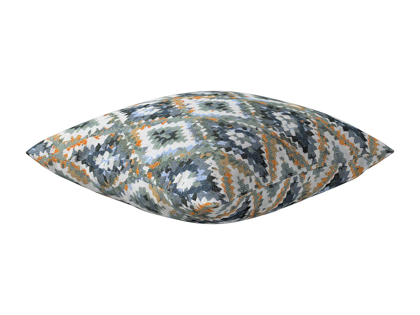 KISSENHÜLLE Cosy Home blau- weiß, 43x43 cm