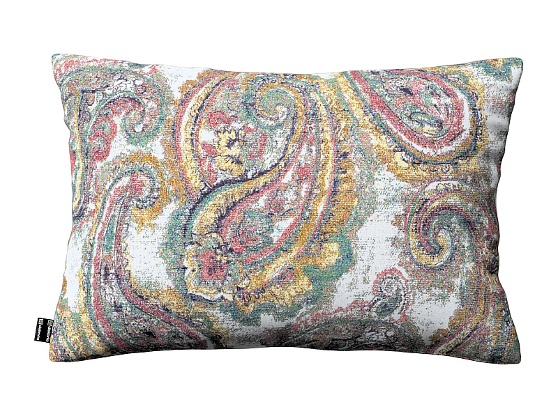 KISSENHÜLLE Cosy Home grün- rosa, 47x28 cm