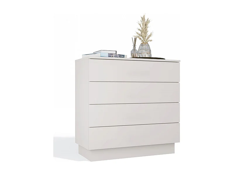 Komoda AMBER 4S | Kaszmir | 85x40x84 cm | 4 Szuflady