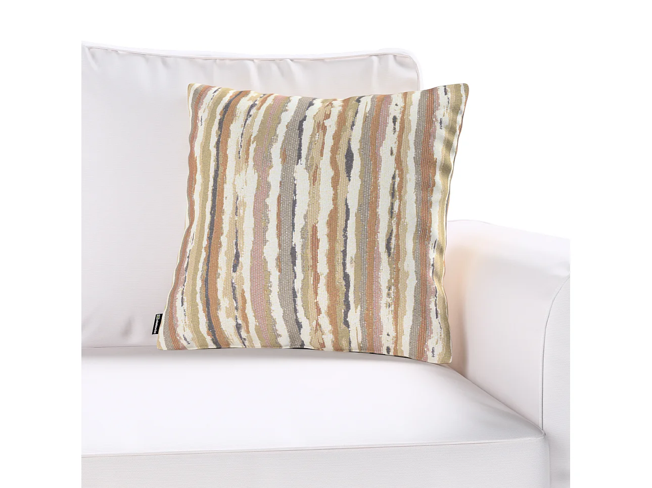 KISSENHÜLLE Cosy Home olive- creme, 43x43 cm