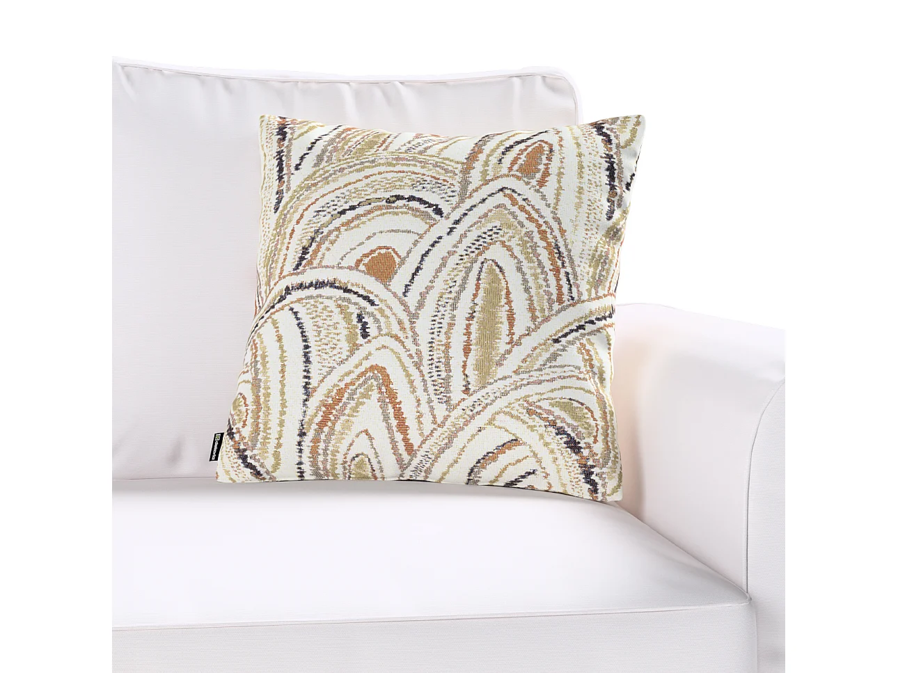 KISSENHÜLLE Cosy Home olive- beige, 43x43 cm