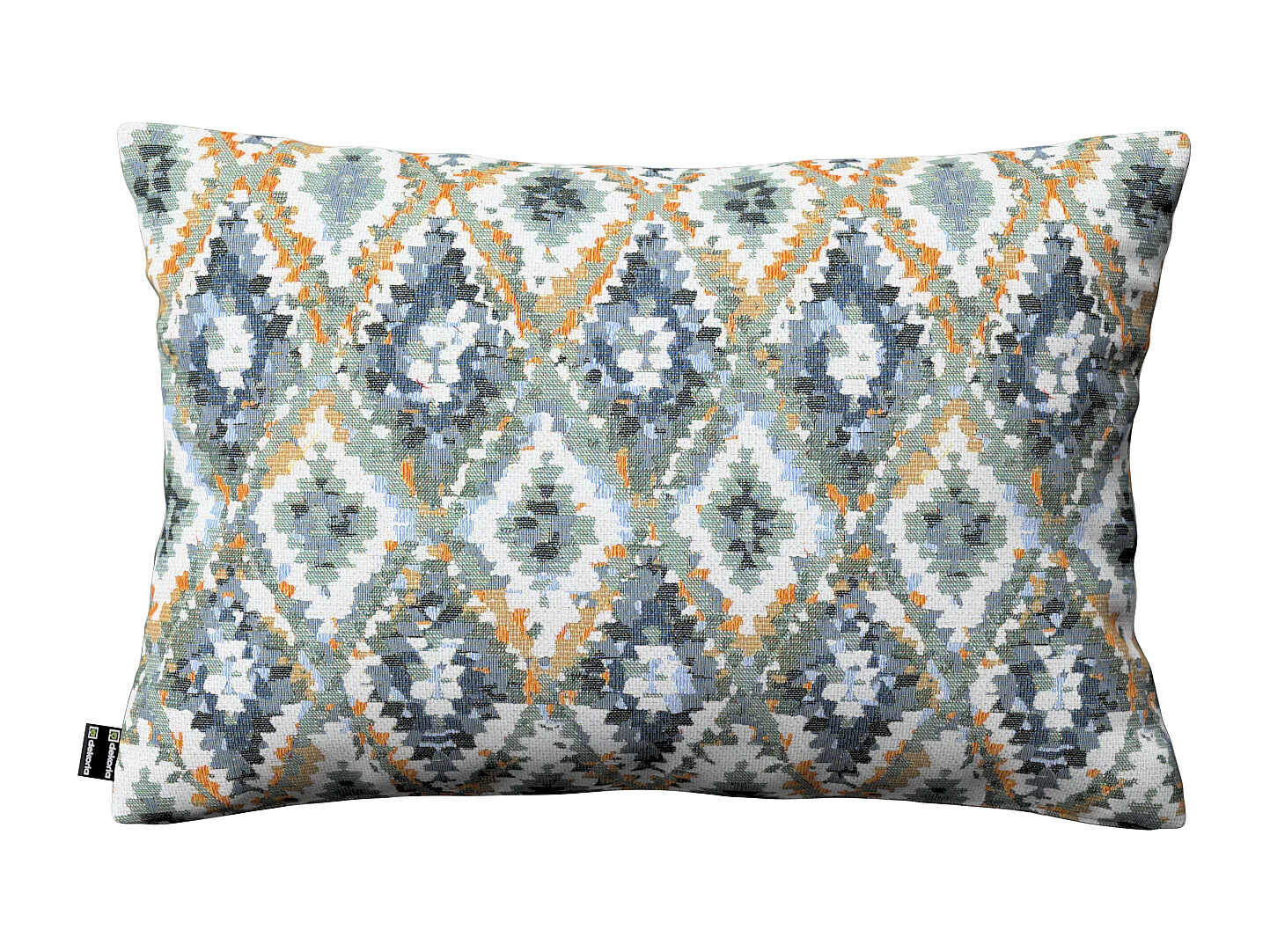 KISSENHÜLLE Cosy Home blau- weiß, 60x40 cm