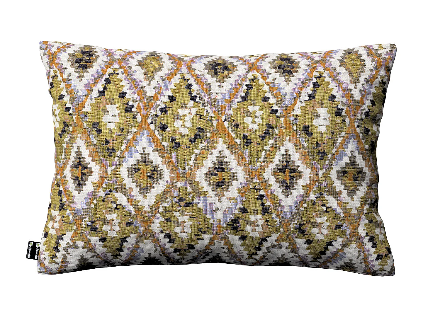 KISSENHÜLLE Cosy Home olive- weiß, 60x40 cm