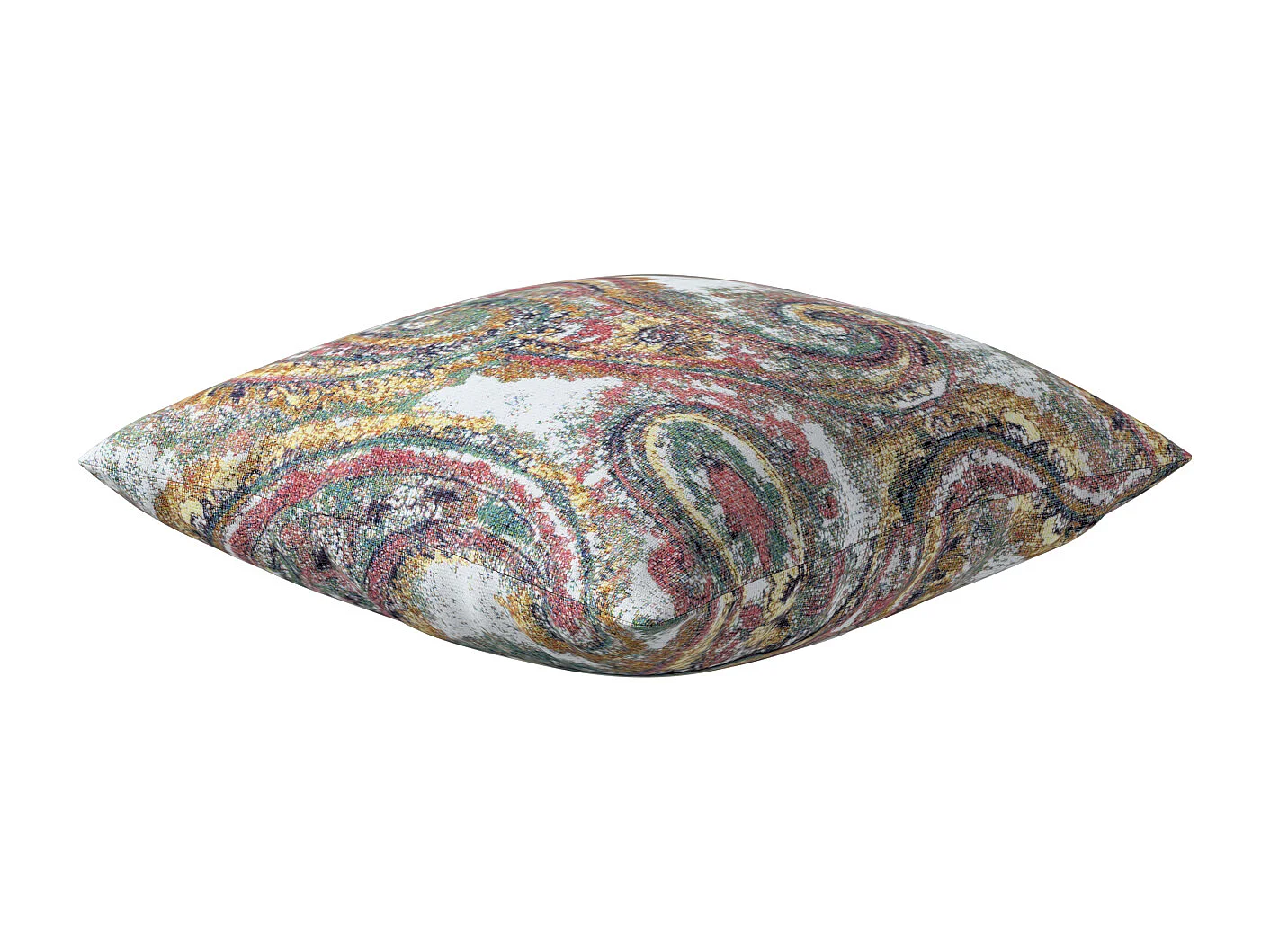 KISSENHÜLLE Cosy Home grün- rosa, 43x43 cm