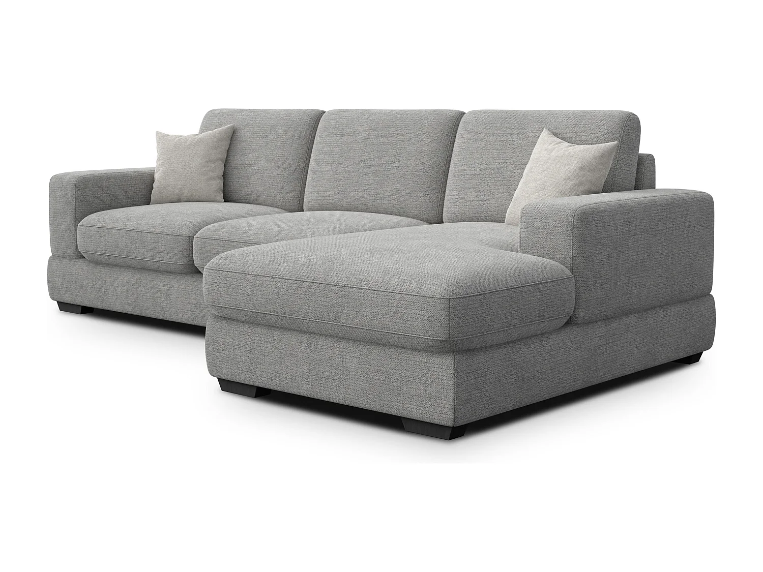 Ecksofa 4-Sitzer rechts OTTO, grau