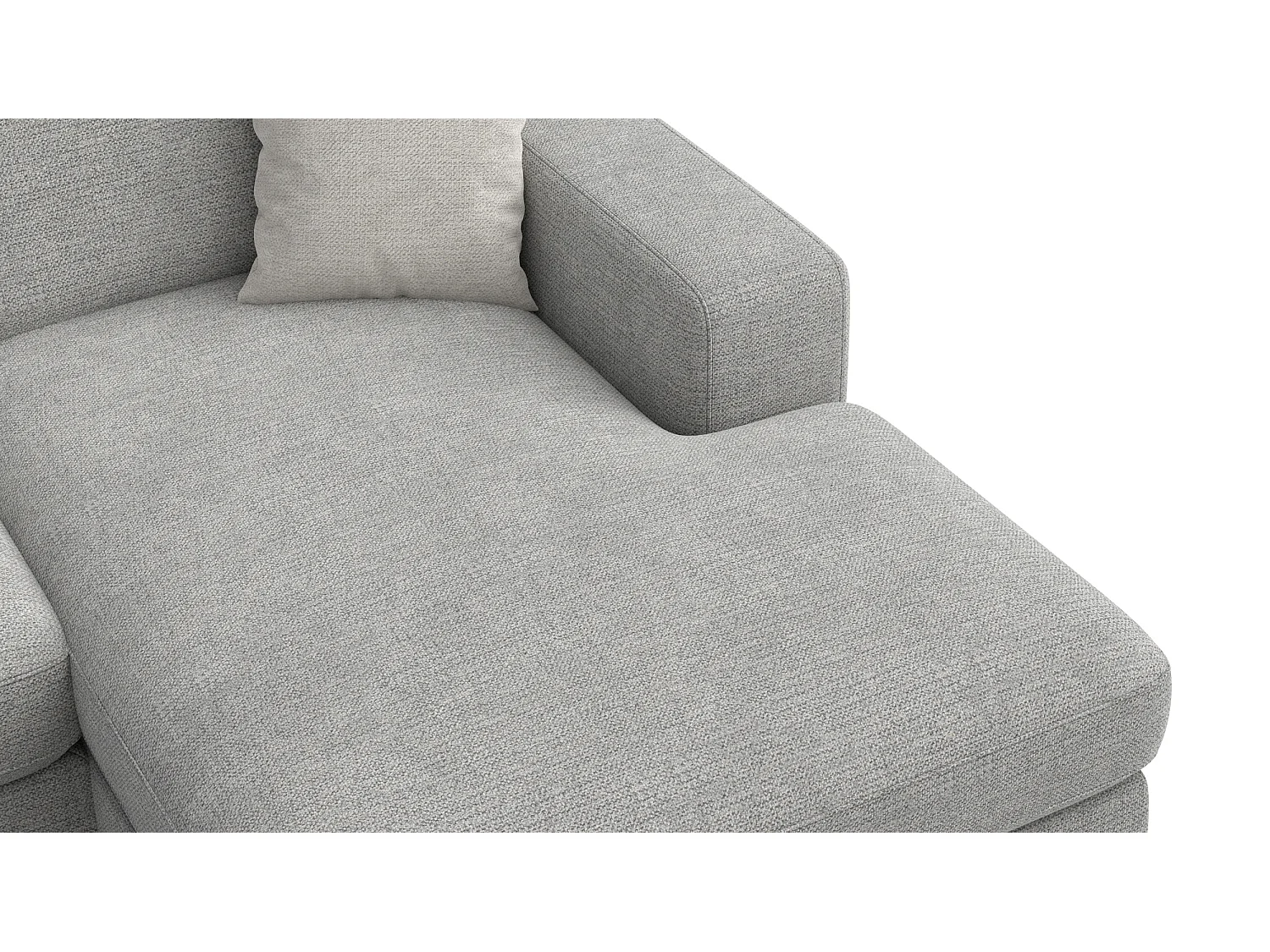 Ecksofa 4-Sitzer rechts OTTO, grau