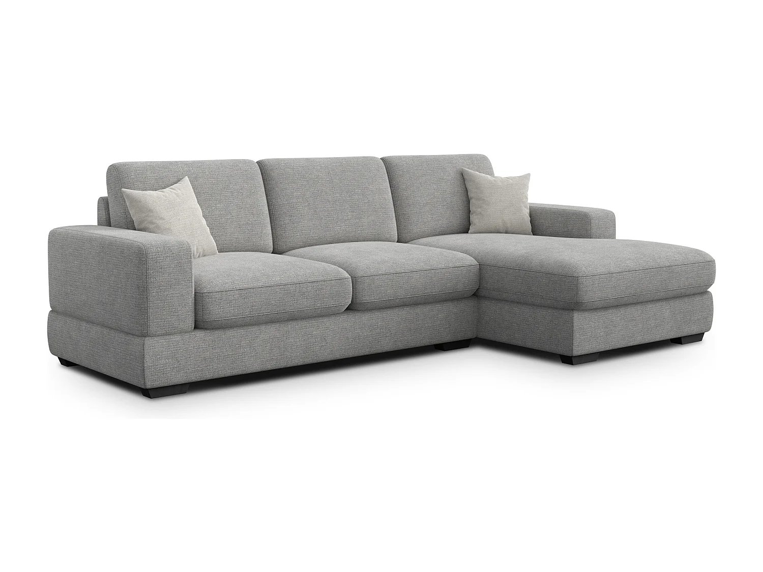 Ecksofa 4-Sitzer rechts OTTO, grau