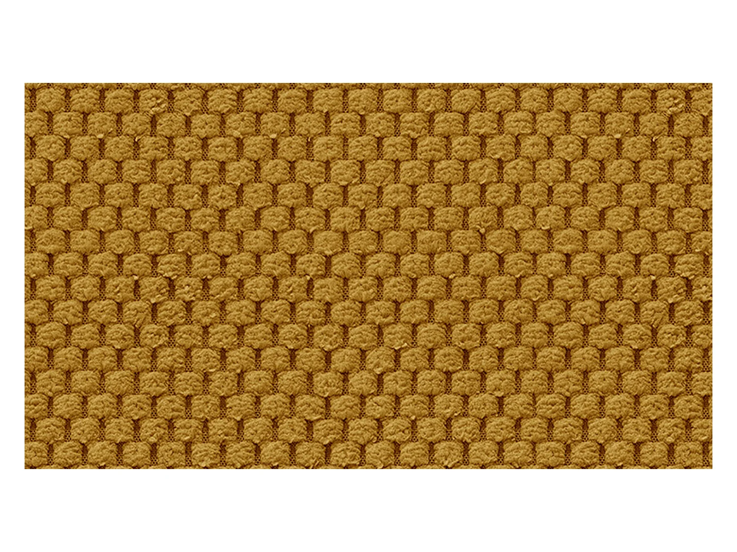 CANAPÉ D'ANGLE MELLOW 5 places, tissu jaune