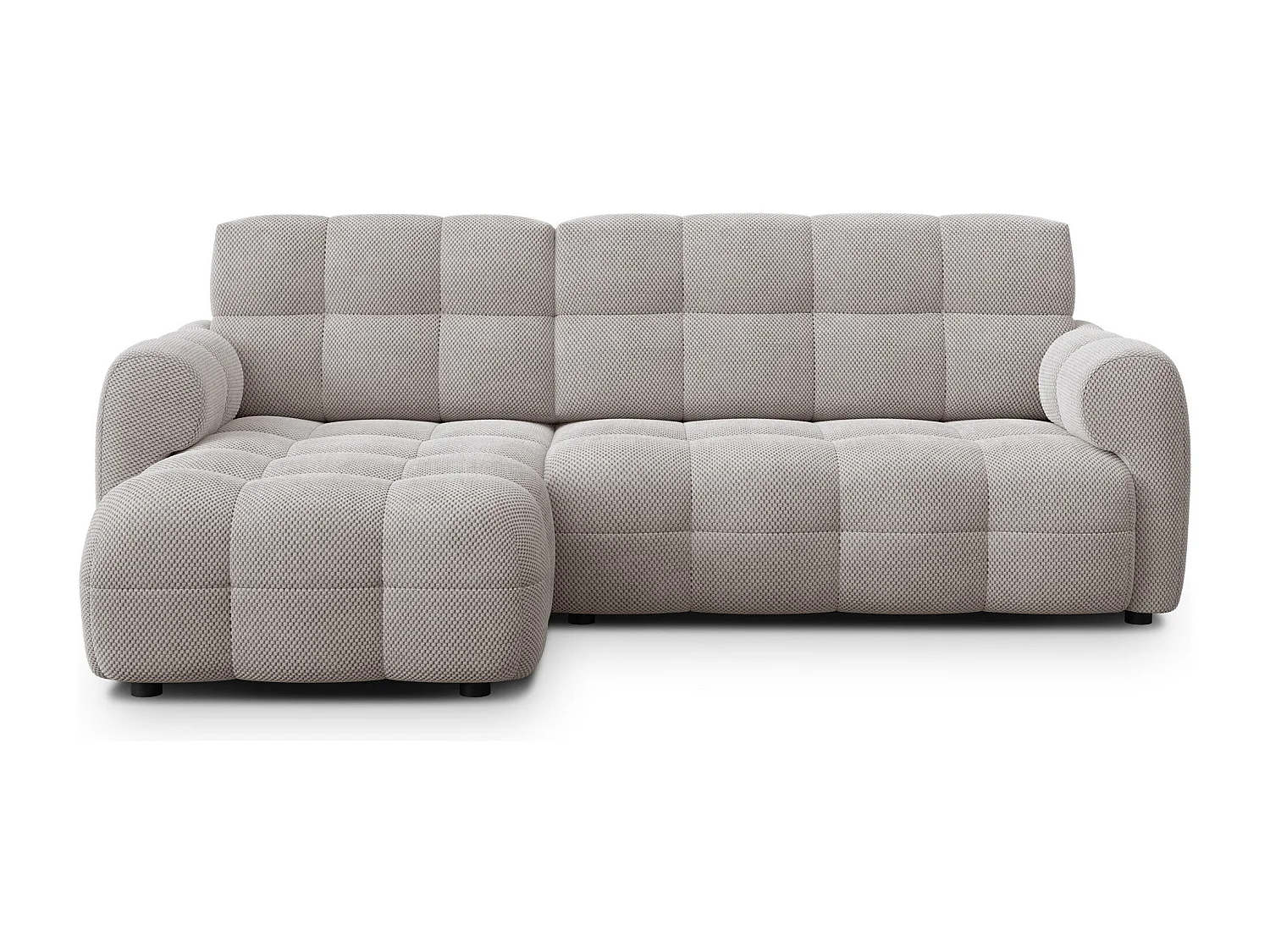 Ecksofa 3-Sitzer links MELLOW, beige