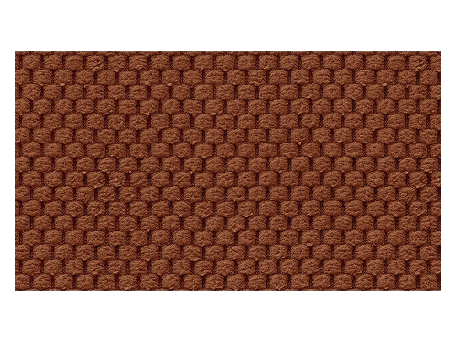 CANAPÉ D'ANGLE MELLOW 4 places, tissu orange