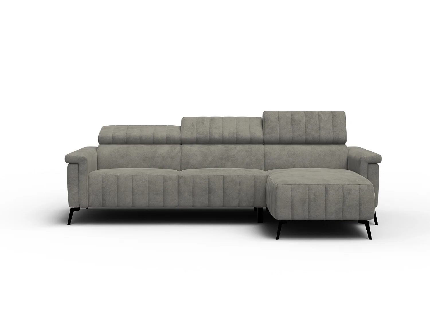 Ecksofa 4-Sitzer NORDEL, taupe