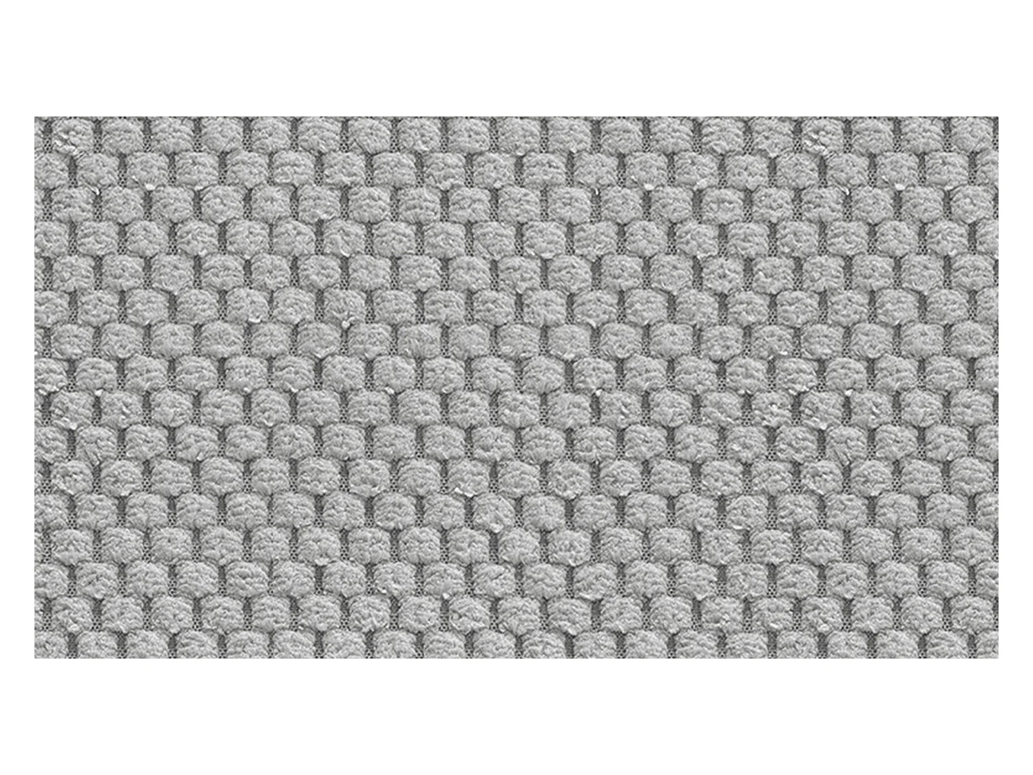 CANAPÉ D'ANGLE MELLOW 3 places, tissu gris clair