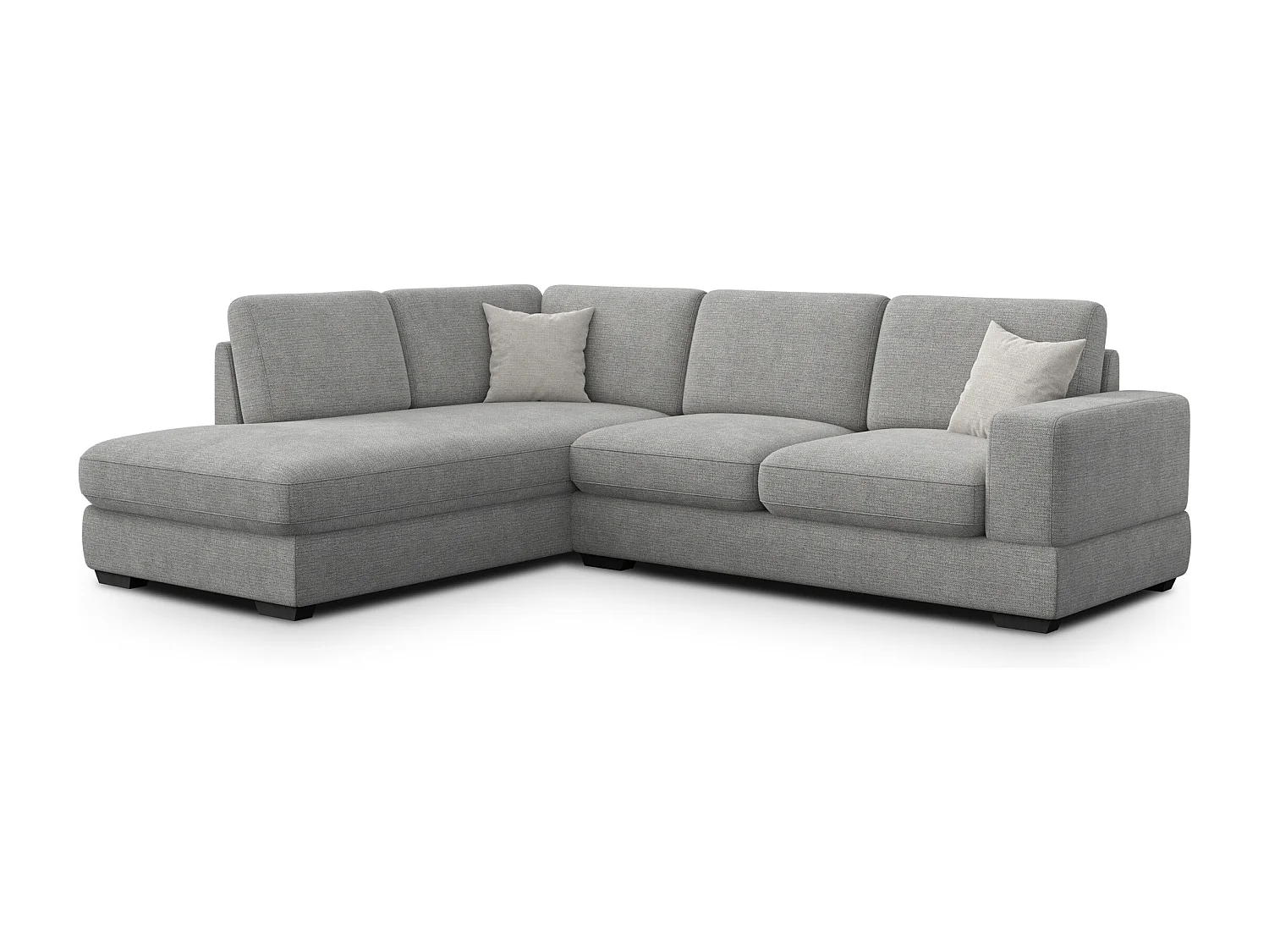 Ecksofa 5-Sitzer links OTTO, grau