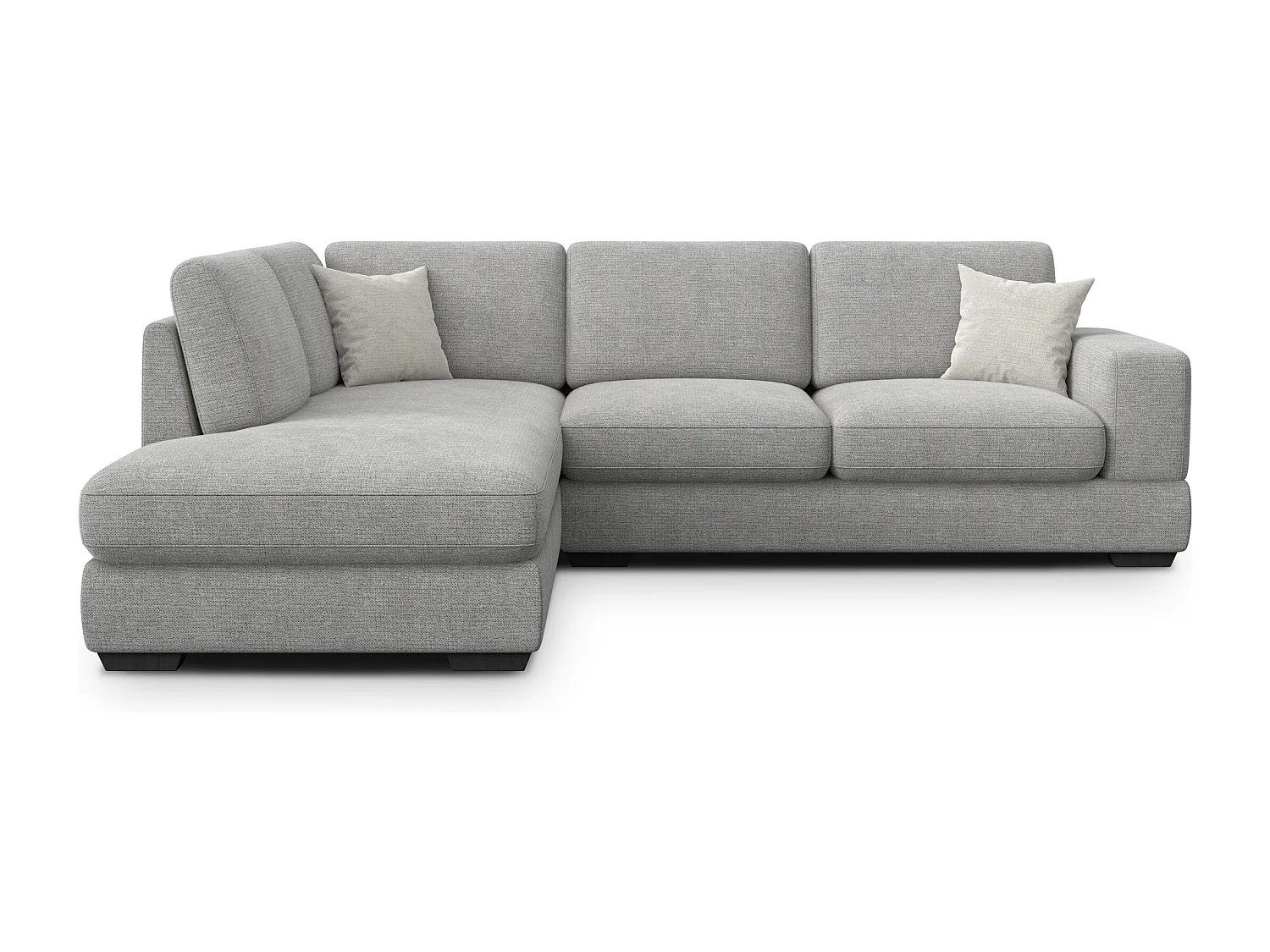 Ecksofa 5-Sitzer links OTTO, grau