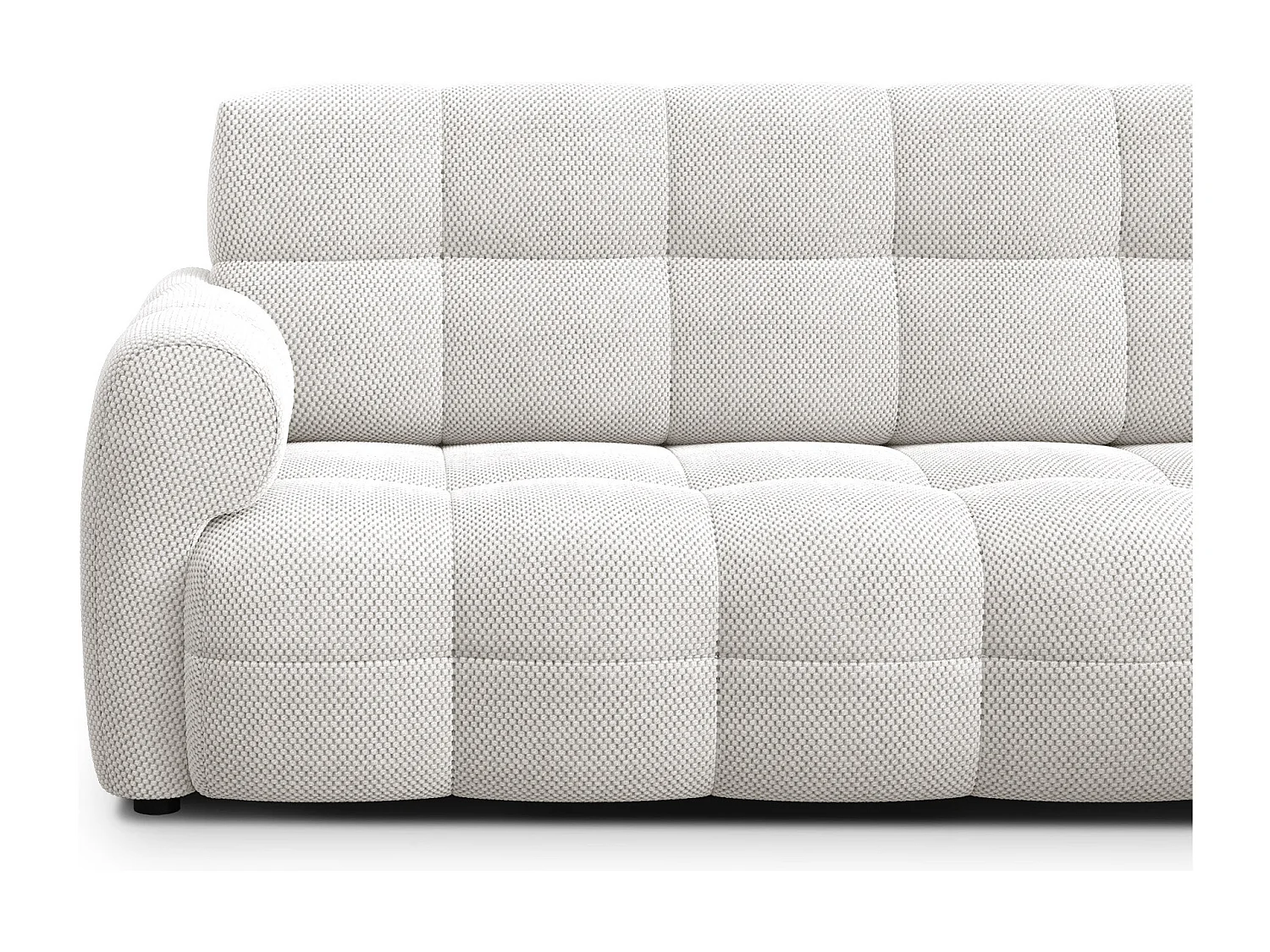 Ecksofa 5-Sitzer rechts MELLOW, creme