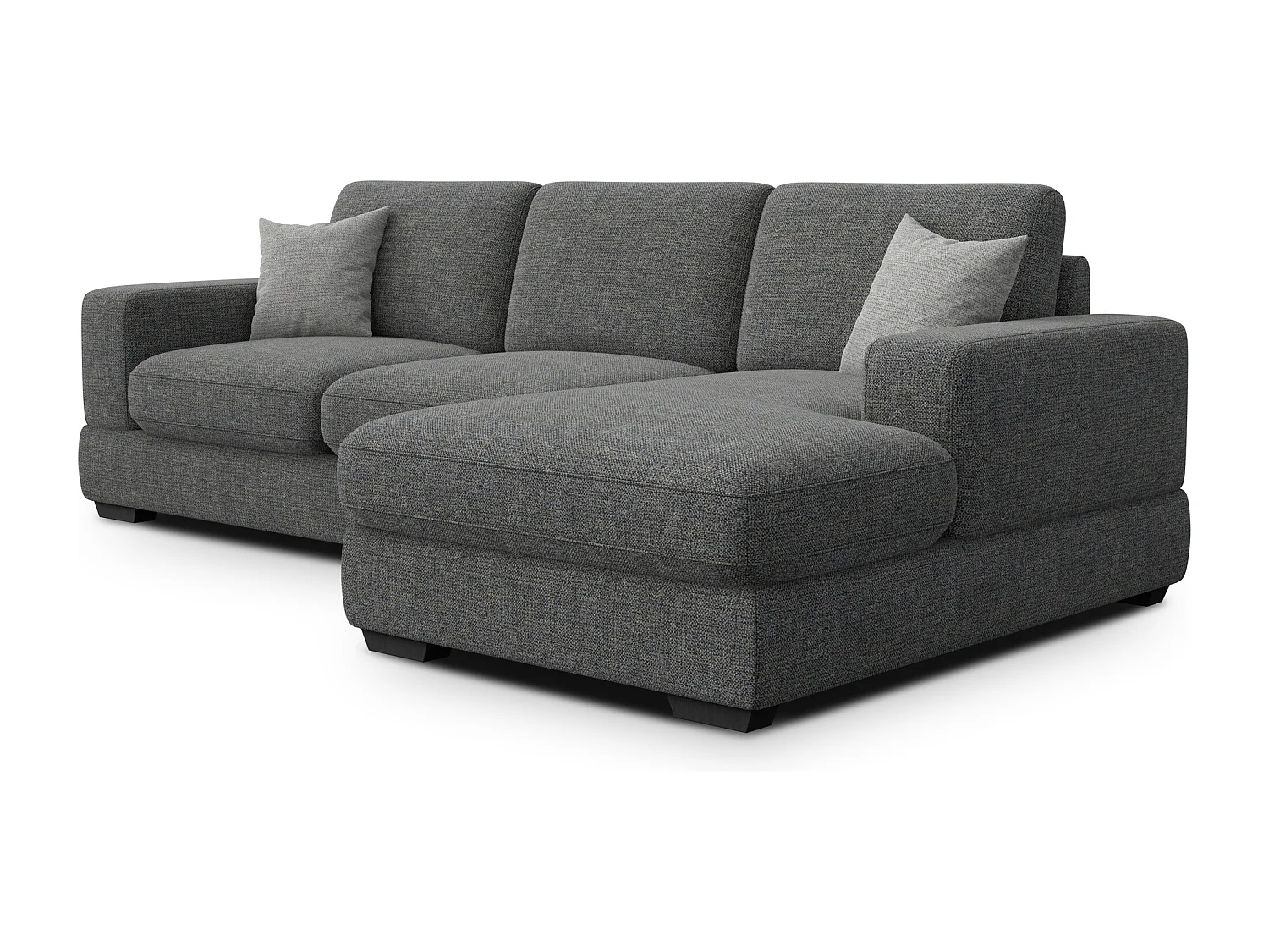 Ecksofa 4-Sitzer rechts OTTO, anthracit