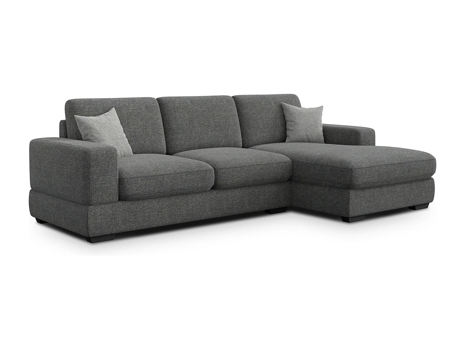 Ecksofa 4-Sitzer rechts OTTO, anthracit