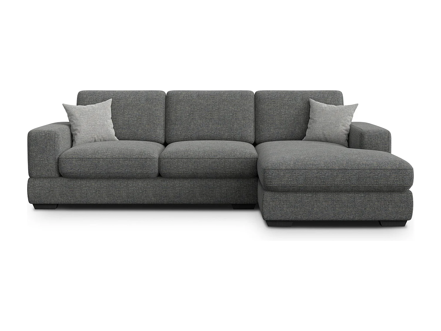 Ecksofa 4-Sitzer rechts OTTO, anthracit