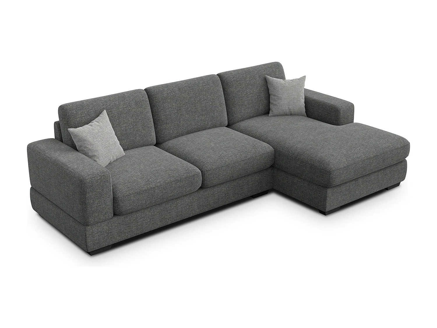 Ecksofa 4-Sitzer rechts OTTO, anthracit
