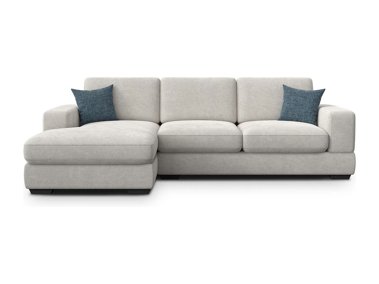 Ecksofa 4-Sitzer links OTTO, creme