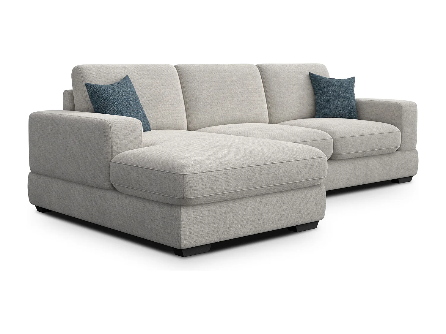 Ecksofa 4-Sitzer links OTTO, creme