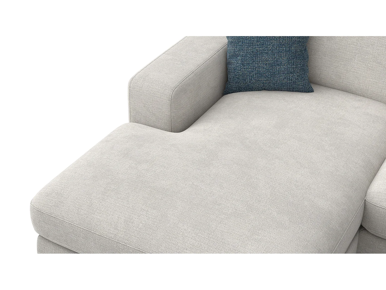 Ecksofa 4-Sitzer links OTTO, creme