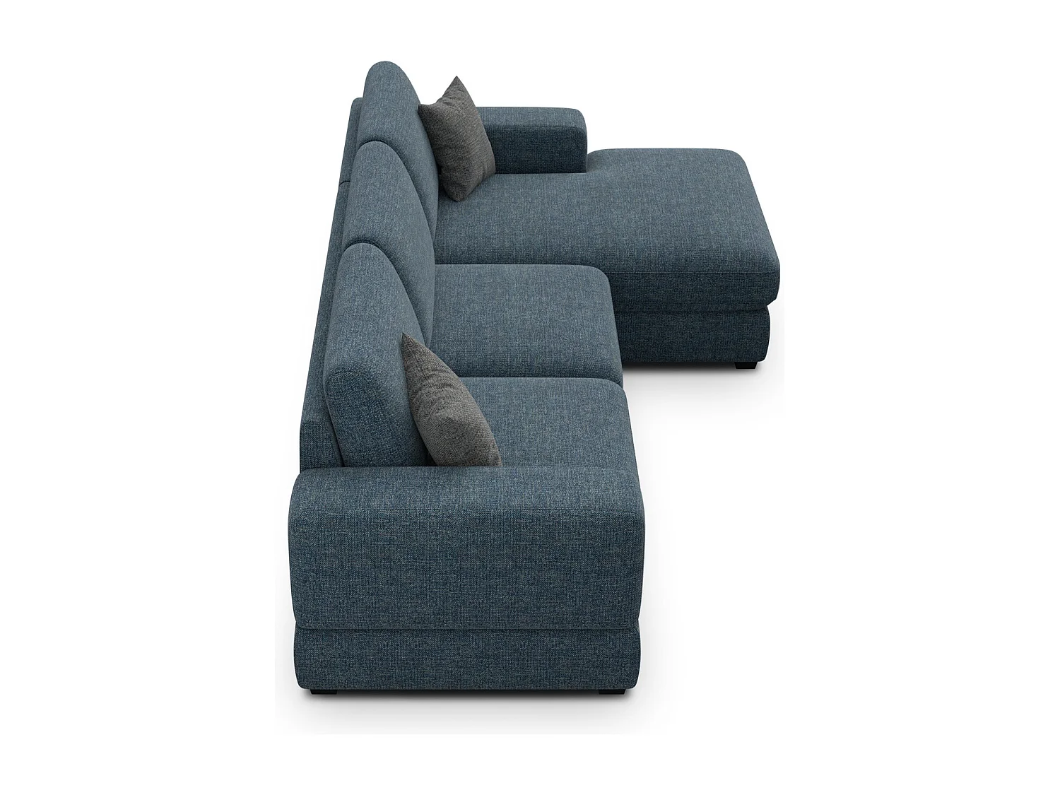 Ecksofa 4-Sitzer rechts OTTO, marineblau