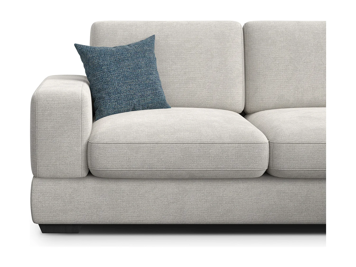 Ecksofa 4-Sitzer rechts OTTO, creme
