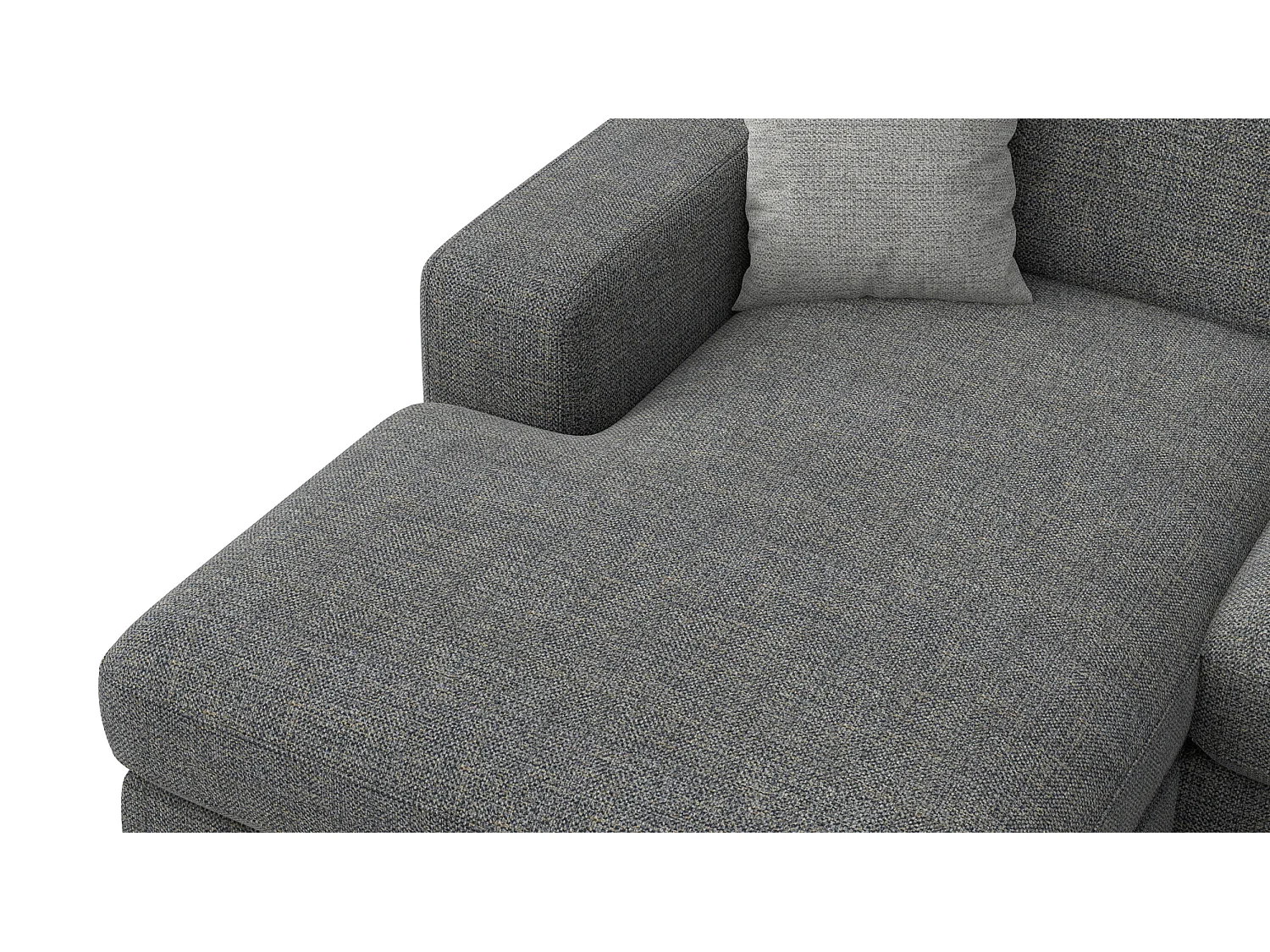 Ecksofa 4-Sitzer links OTTO, anthracit