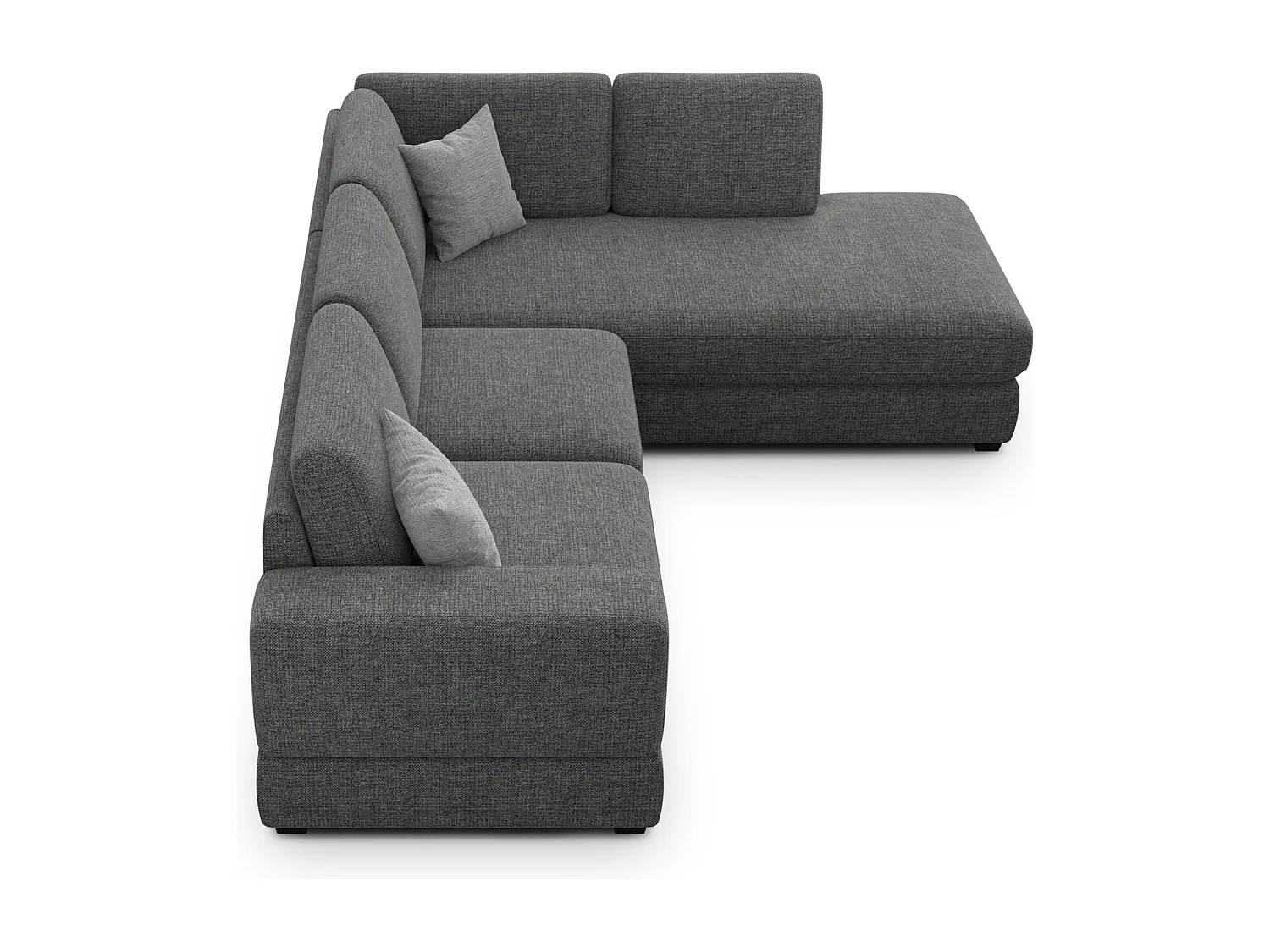 Ecksofa 5-Sitzer rechts OTTO, anthracit