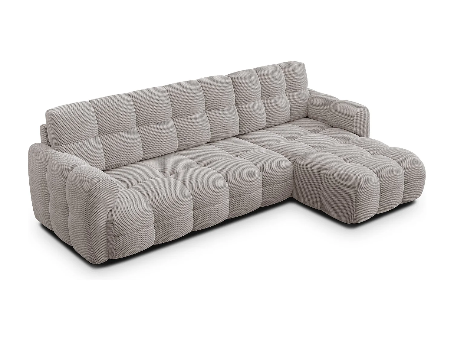 Ecksofa 4-Sitzer rechts MELLOW, beige