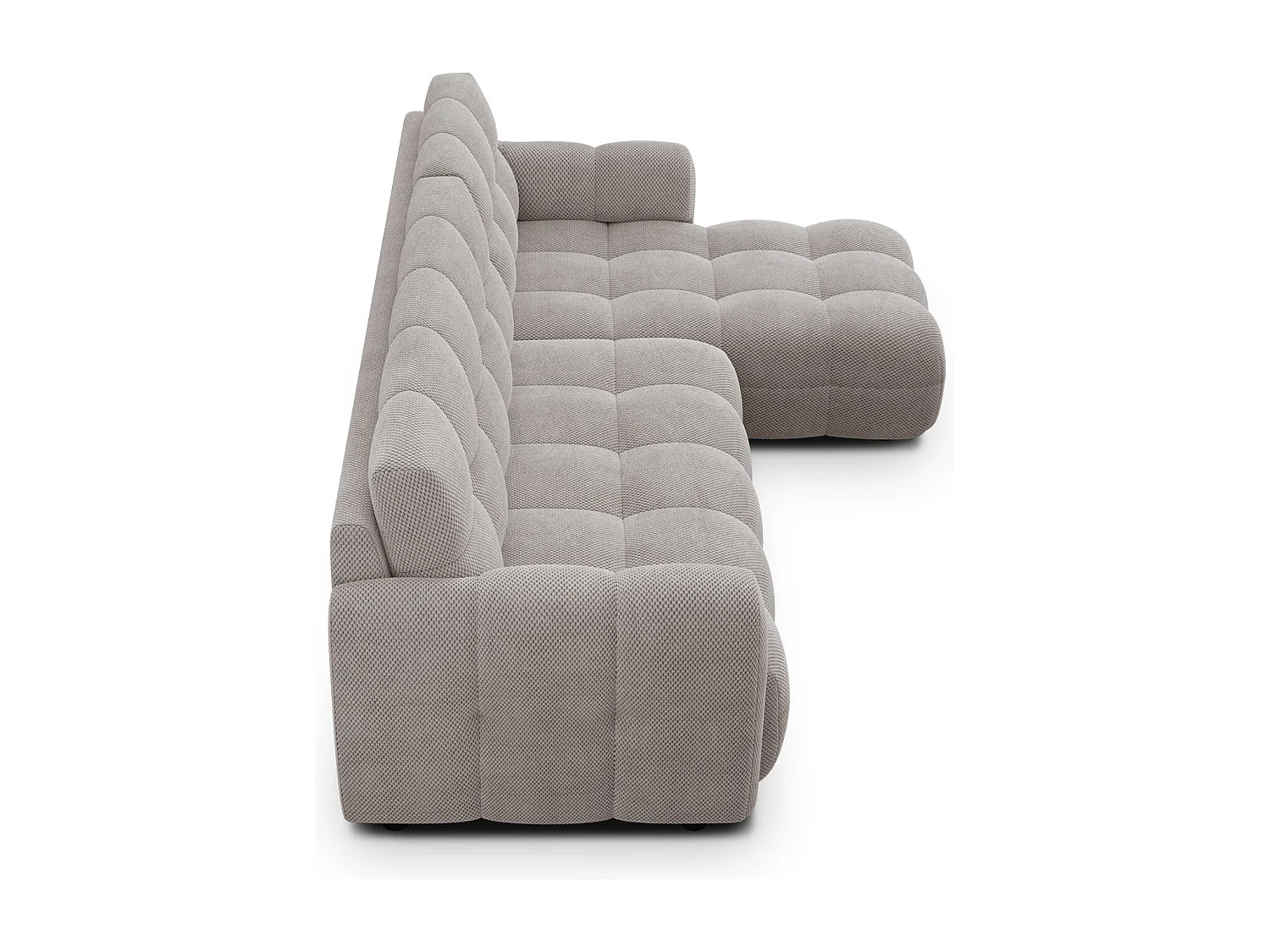 Ecksofa 4-Sitzer rechts MELLOW, beige