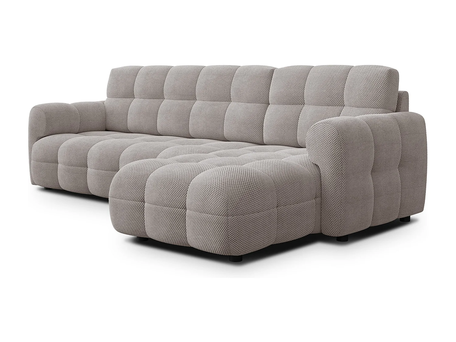 Ecksofa 4-Sitzer rechts MELLOW, beige