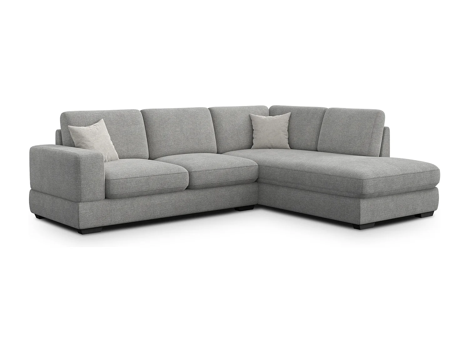 Ecksofa 5-Sitzer rechts OTTO, grau